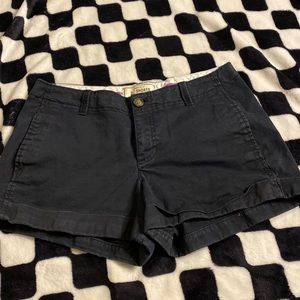 Black shorts size 4